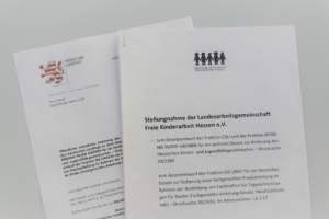 Anhörung Umsetzung Gute-Kita-Vertrag im HKJGB, neue Qualitätsstandards
