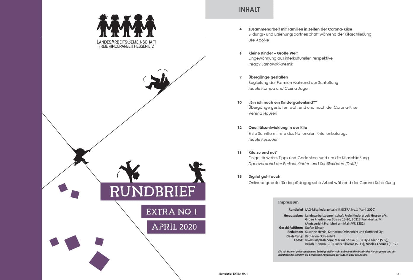 LAG Rundbrief Extra No1. 2020