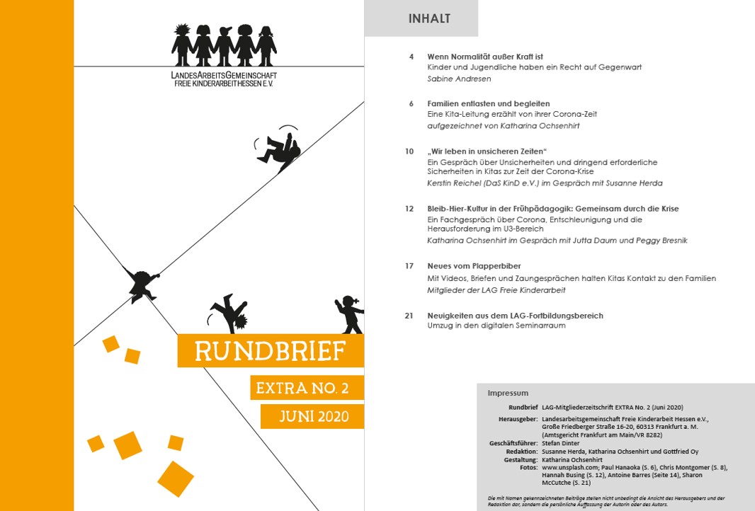 LAG Rundbrief Extra 2/2020